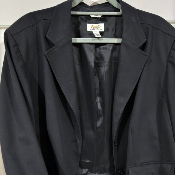 Talbots 22W Petite Black Blazer - Stretch - Picture 1 of 8